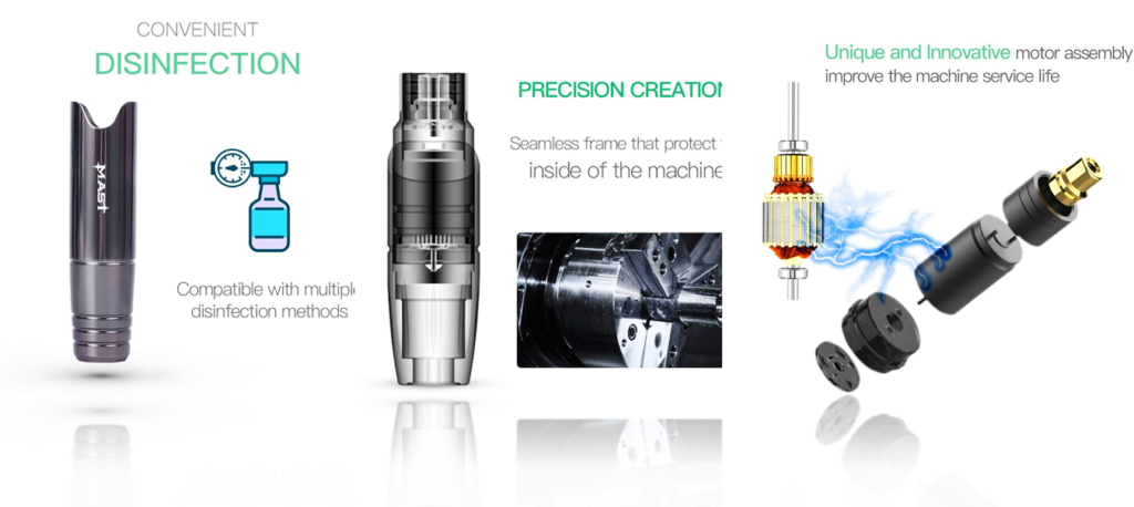 Dermógrafo MAST P10 ideal para profesionales de micropigmentación